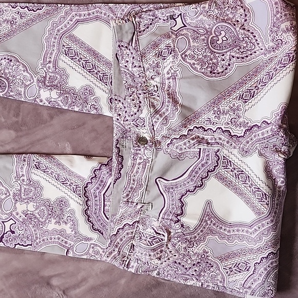 Chico Jeggings sz 3 Purple & Gray - Picture 2 of 8
